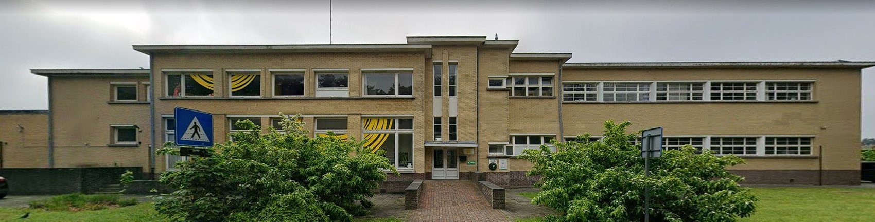 Het gebouw van welzijnsvoorziening Echo aan de Driftweg in De Haan